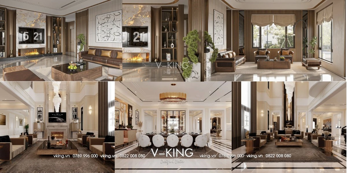 Bí Quyết Thiết Kế Nội Thất Sang Trọng Cho Ngôi Nhà 500m2