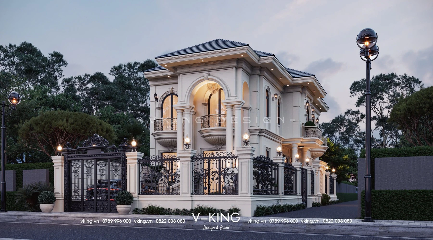 Đặc Điểm Thiết Kế Nhà Tân Cổ Điển Và Báo Giá Mới Nhất 2026